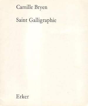 SAINT GALLIGRAPHIE