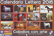 Calendario 2016. Caballos con arte