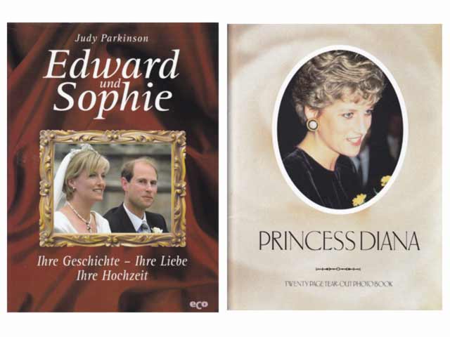 Büchersammlung "Frauen". 3 Titel. 1.) Diana. Die Königin der Herzen. Ein WELTBILD-Buch in Zusammenarbeit mit BUNTE und SAT.1 2.) Martha Maria Bosch: Frauen 3.) Friedrich Weissensteiner: Die Frauen der Genies. Ungekürzte Taschenbuchausgabe, Pieper München