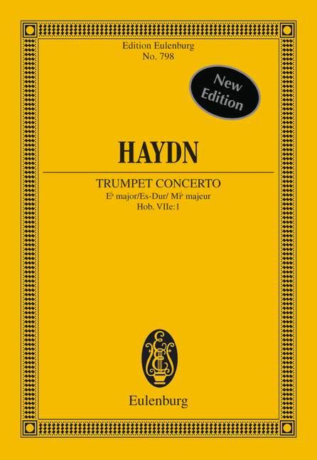 Konzert Es-Dur : Hob. VIIe: 1. Trompete und Orchester. Studienpartitur - Joseph Haydn
