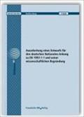 Ausarbeitung eines Entwurfs für den deutschen Nationalen Anhang zu EN 1993-1-1 und seiner wissenschaftlichen Begründung - Gerhard Sedlacek