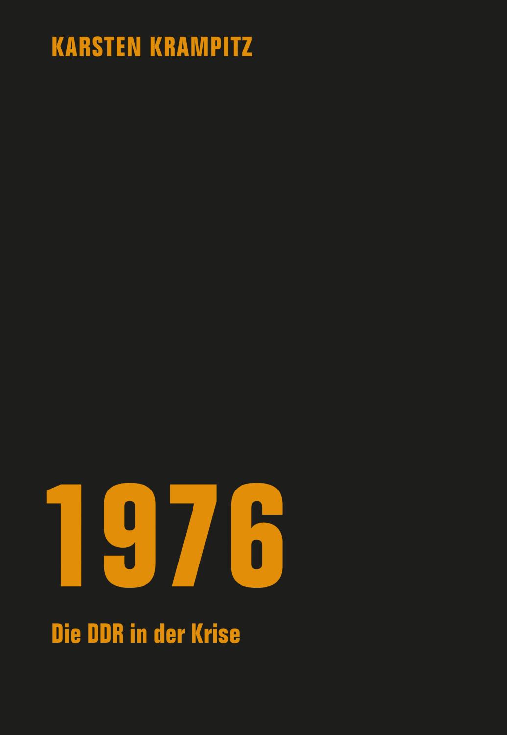 1976: Die DDR in der Krise
