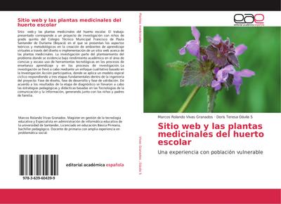 Sitio Web Y Las Plantas Medicinales Del Huerto Escolar Una