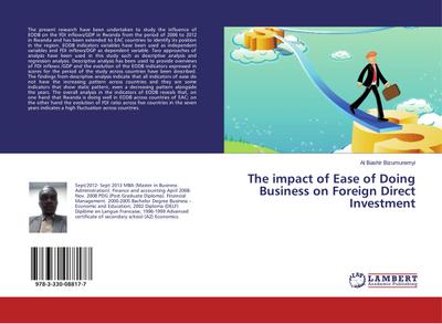 The impact of Ease of Doing Business on Foreign Direct Investment - Al Bashir Bizumuremyi