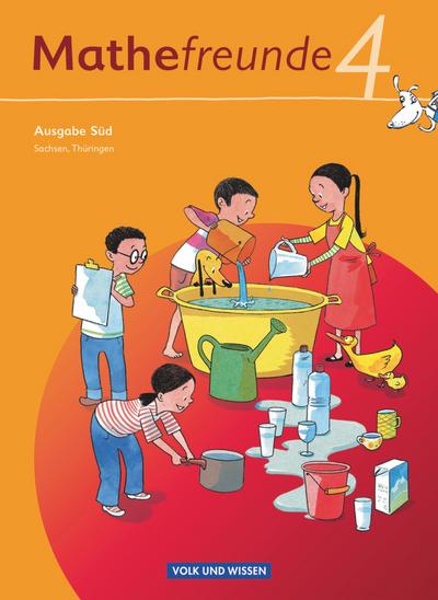 4. Schuljahr - Schülerbuch mit Kartonbeilagen : Sachsen, Thüringen - Dr. Edmund Wallis, Kathrin Fiedler, Ursula Kluge, Isabel Miedtke, Jana Scherbaum, Birgit Schlabitz
