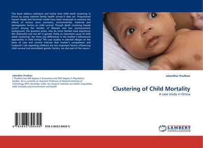 Clustering of Child Mortality : A case study in Orissa - Jalandhar Pradhan