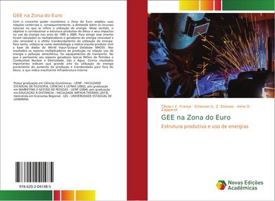 GEE na Zona do Euro : Estrutura produtiva e uso de energias - Clévia I. F. França