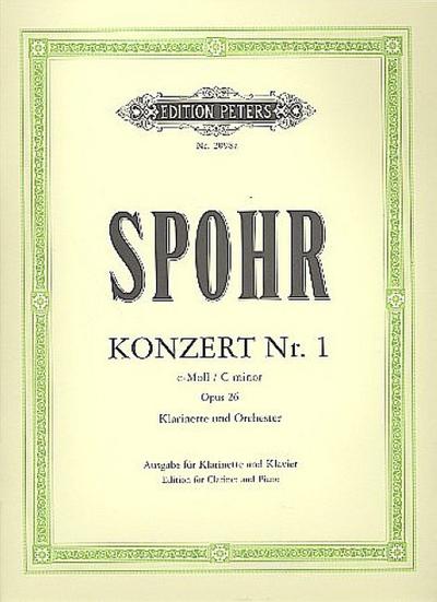 Konzert Nr. 1 c-moll op. 26 für Klarinette und Orchester