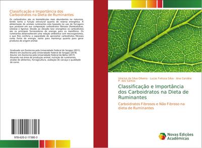 Classificação e Importância dos Carboidratos na Dieta de Ruminantes : Carboidratos Fibrosos e Não Fibroso na dieta de Ruminantes - Vinicius da Silva Oliveira