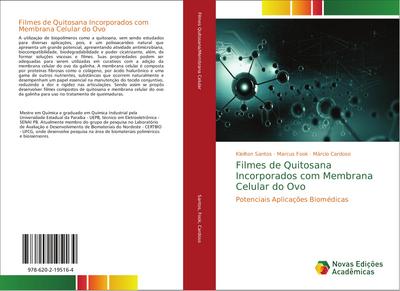 Filmes de Quitosana Incorporados com Membrana Celular do Ovo : Potenciais Aplicações Biomédicas - Kleilton Santos