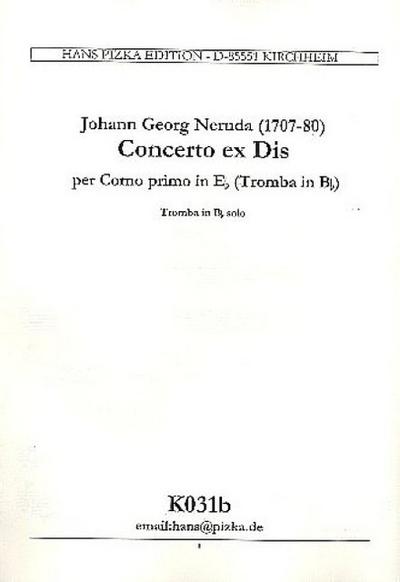 Konzert Es Dur Furfur Trompete Und Streicher Stimmen Trompete Und 5 4 3 3 2 By Johann Baptist Georg Neruda Sheet Nbsp Music Aha Buch Gmbh