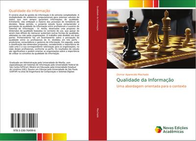 Qualidade da Informação : Uma abordagem orientada para o contexto - Osmar Aparecido Machado