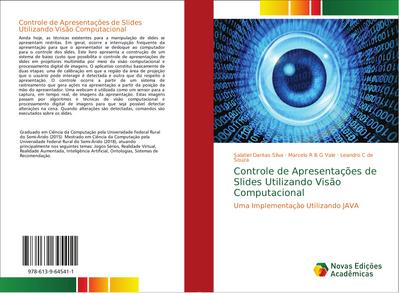 Controle de Apresentações de Slides Utilizando Visão Computacional : Uma Implementação Utilizando JAVA - Salatiel Dantas Silva