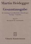 Der Spruch des Anaximander - Martin Heidegger