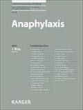 Anaphylaxis - Johannes Ring