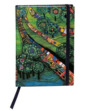 Hundertwasser streifenkalender art 2014 3 monatskalendarium