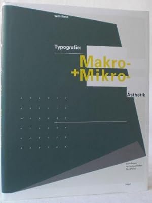 Typografie: Makro- und Mikroästhetik.