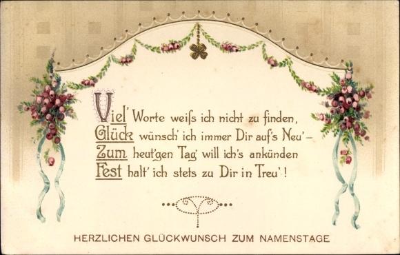 Namenstag Glückwünsche Pin auf Glückwünsche zum Namenstag, mit &amp; ohne Namen
