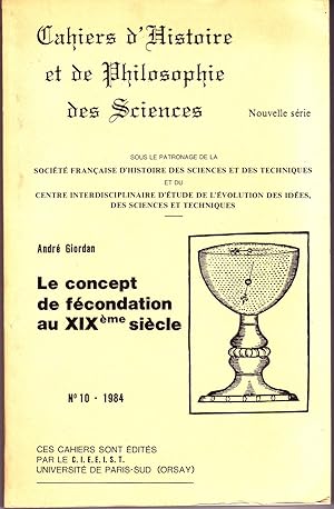 Le concept de fécondation au XIXème siècle et commentaires didactiques