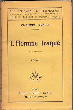 L'homme traqué (envoi de l'auteur)