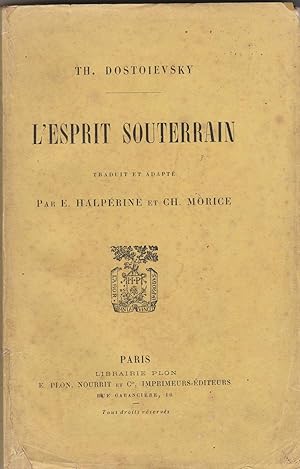 L'esprit souterrain