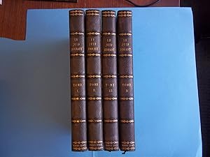 Le Juif Errant. Edition Illustree Par Gavarni. FOUR VOLUME SET.