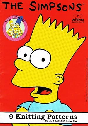 The Simpsons: 9 Knitting Patterns for children's and adults jumpers, sizes 24"- 44" (Patons Bookl...