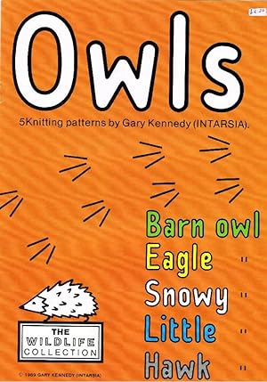 Owls Knitting Pattern Booklet: 5 Knitting Patterns for children's and adult's jumpers (sizes 24"-...