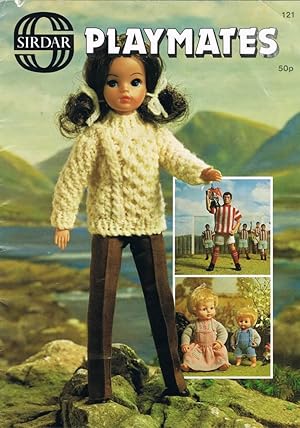 Sirdar Playmates Dolls Clothes Knitting Pattern Booklet 121