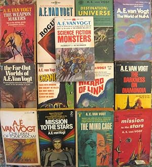 A. E. Van Vogt - Lot of 12 Paperback Titles