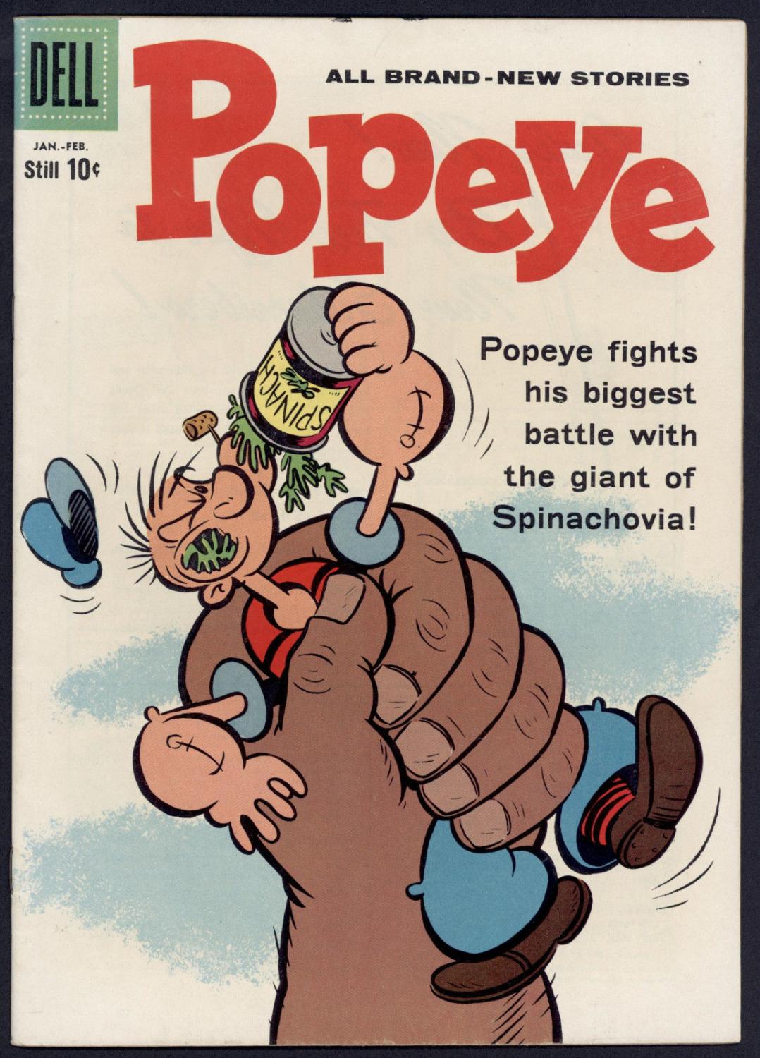 Still Pictures Are All Very Fine And >> Popeye 51 Volume 1 Giant Of Spinichovia Fine Very Fine Dell Still Pictures Are All Very Fine And >> Popeye 51 Volume 1 Giant Of Spinichovia Fine Very Fine Dell