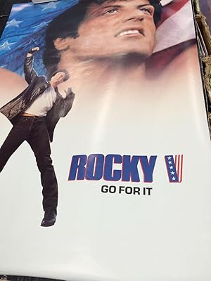 Rocky V 5 Sylvester Stallone 1990 Scandecor vintage wall poster PBX3254 Comic Book