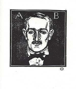 Porträt Dr. Albin Alfred Bäumler. 1914.