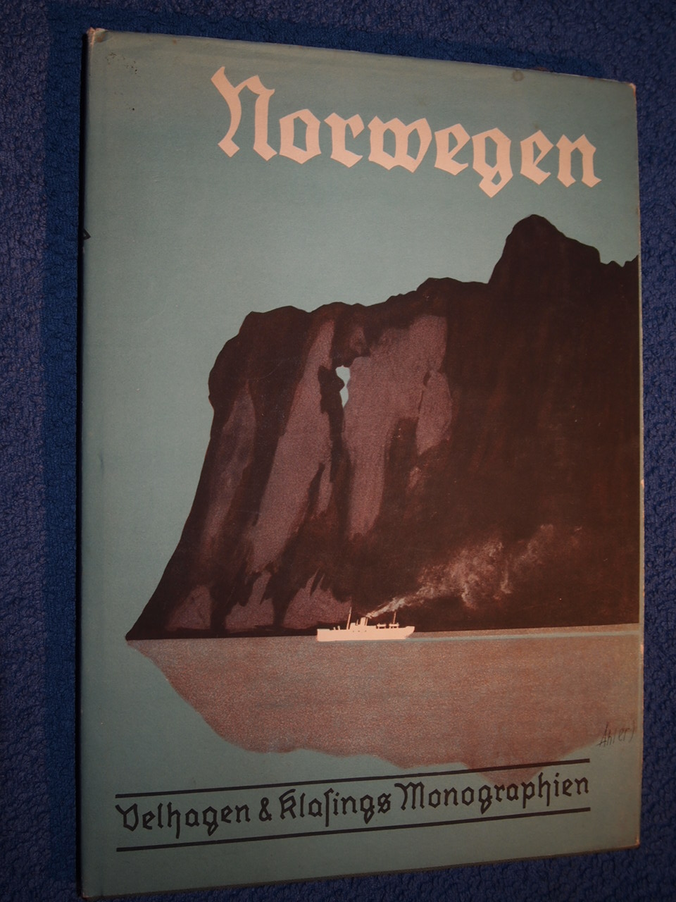 Norwegen Mit 4 Tafeln 49 Abbildungen Im Tiefdruck Und Einer