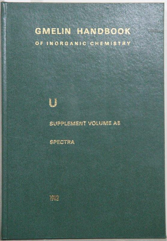 Spectra (Gmelin Handbook of Inorganic and Organometallic Chemistry - 8th edition)