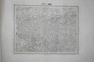 Topographisch-militairische Charte von Teutschland in 204 Blättern. Supplement der westlichen Erw...