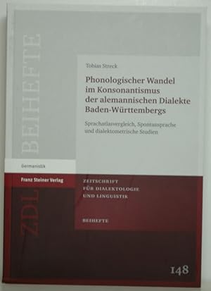 Phonologischer Wandel im Konsonantismus der alemannischen Dialekte Baden-Württembergs. Sprachatla...