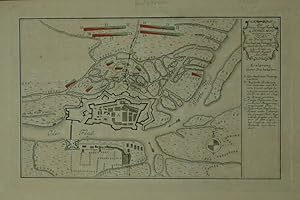 Cüstrin. "Plan der Belagerung der Stadt und Vestung Cüstrin durch die Kaiserl. Russische Armee im...