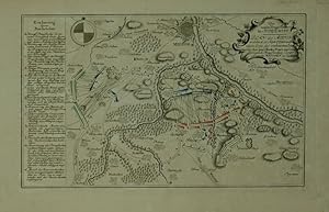 Meissen. "Plan der Action, welche d. 20. Sept. 1759 zwischen einem Corps der combinirten Österrei...