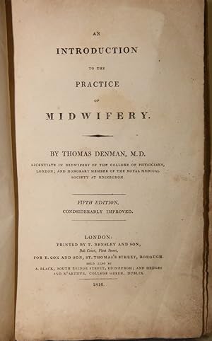 An introduction of the practice of midwifery. Fifth Edition, considerably improved.