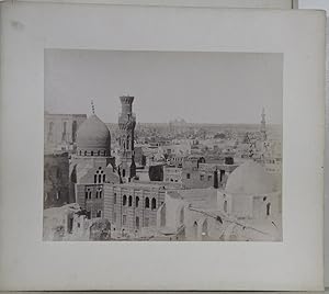 Vue panoramique de Caire (Kairo). Original photograph (no. 499) / albumen print von Sebah