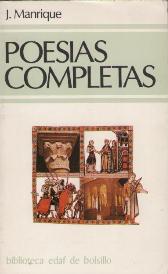 POESIAS COMPLETAS - JORGE MANRIQUE