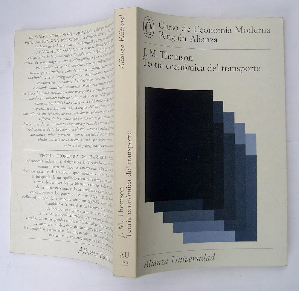 Teoría Económica Del Transporte - J. M. Thomson