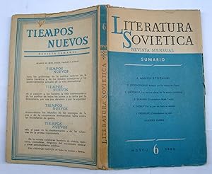 Literatura Soviética. Junio De 1950.: A. Musatov; V. Prozhoguin; E. Grosheva; R. Samarin; A. Fadeev...
