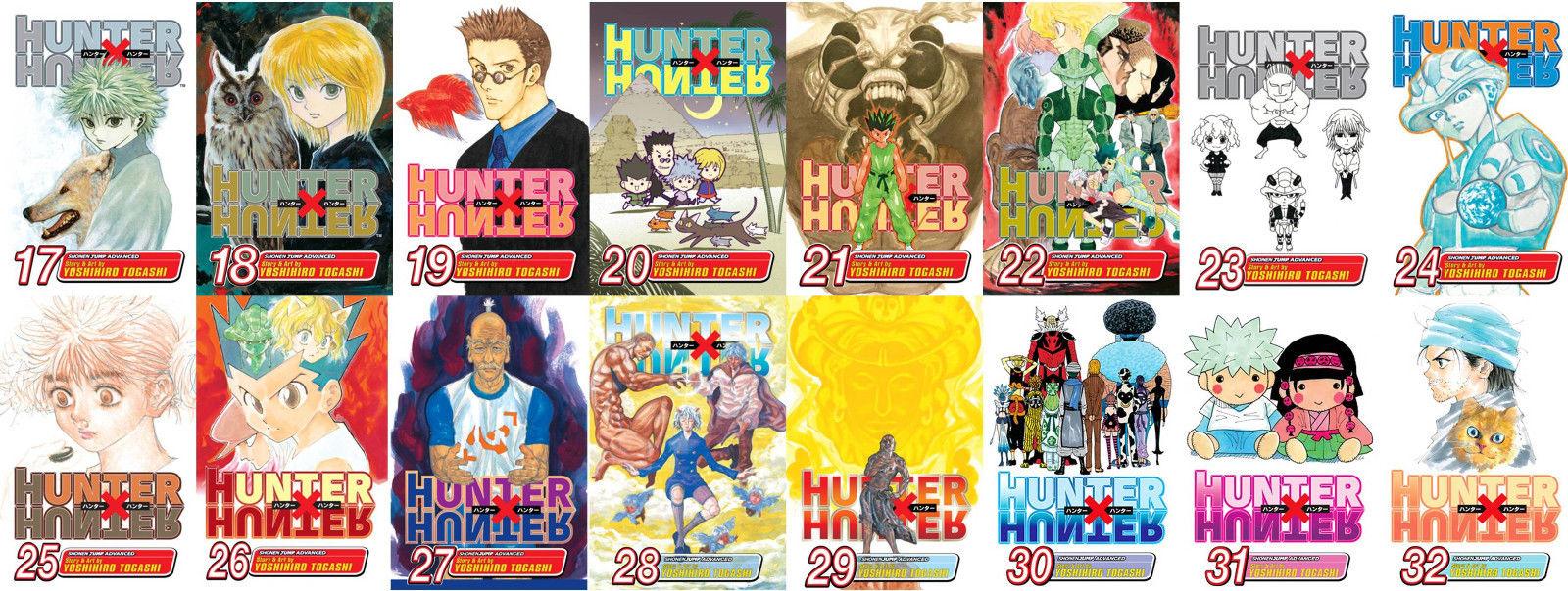 Hunter X Hunter Series Manga By Yoshihiro Togashi Collection Set 17 32 By Togashi Yoshihiro New Paperback Lakeside Books