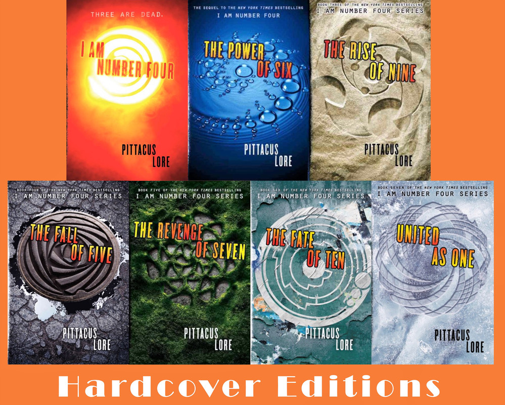 Pittacus Lore Lorien Legacies Series Hardcover Collection Set Of Books 1 7 By Lore Pittacus New Lakeside Books