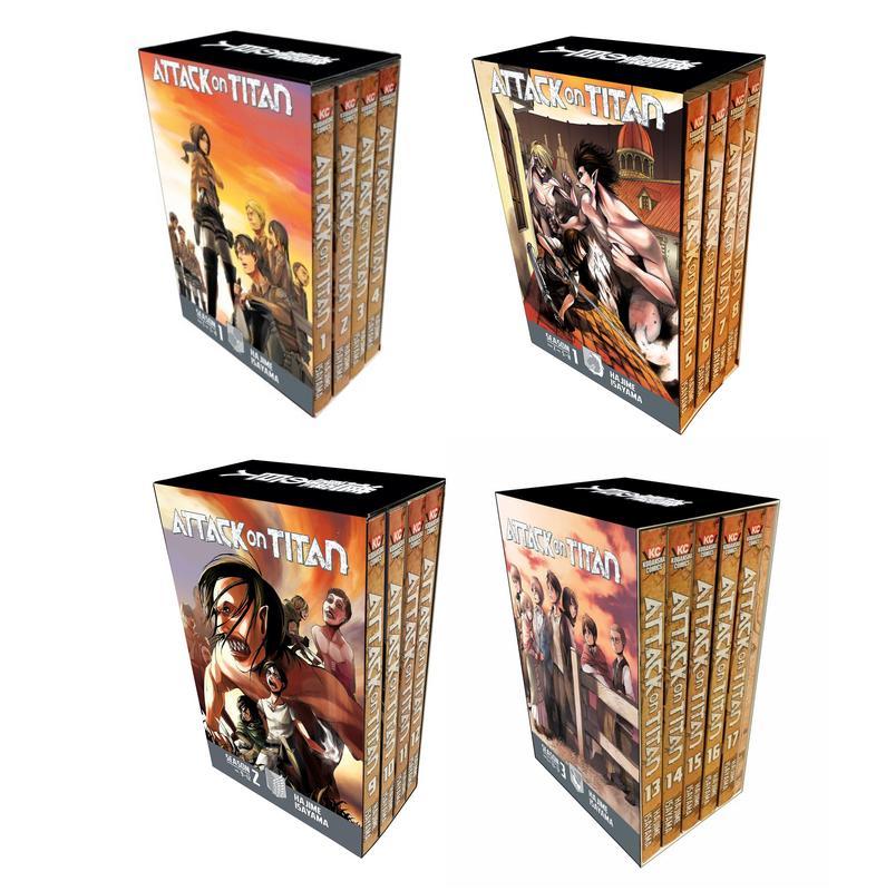 Attack on Titan Season 2 Manga Box Set (Attack on Titan Manga Box Sets)