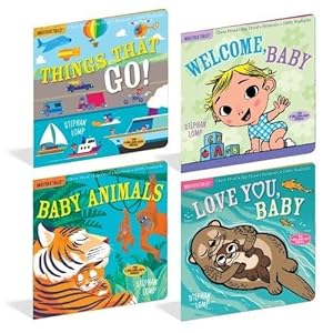Constructive Playthings WKM-50 Indestructible Books: Word Books Set of 4, Grade: Kindergarten to 3