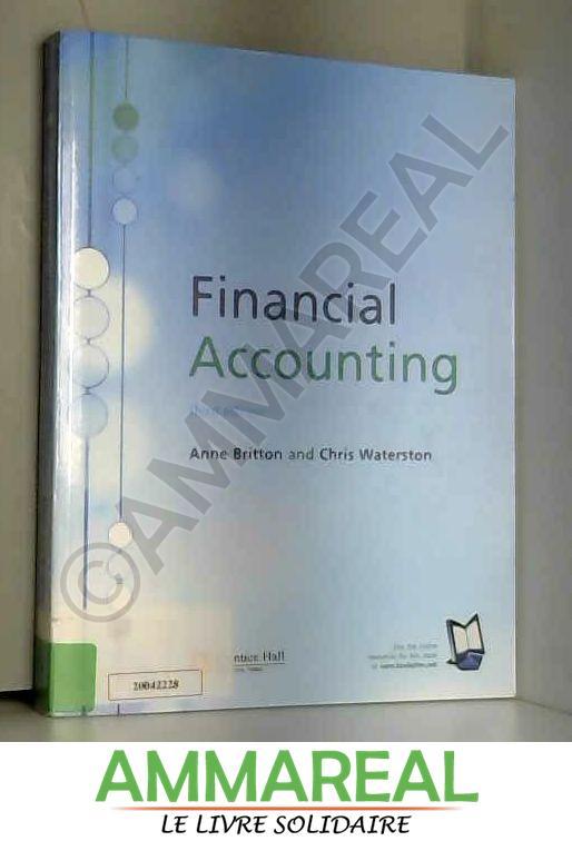 Financial Accounting (MTBE) [Taschenbuch] by Britton, Anne; Waterston, Christ.