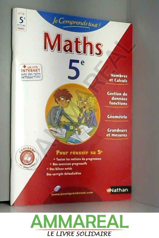 JE COMPRENDS TOUT MATHS 5E - EMMANUELLE LAFONT